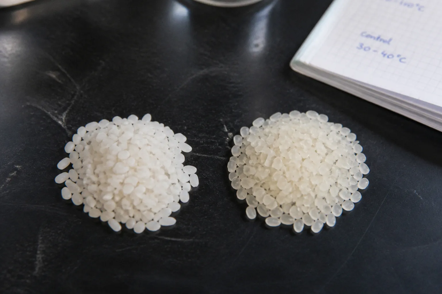 Hot vs cold extrusion for vitamin D rice stability
