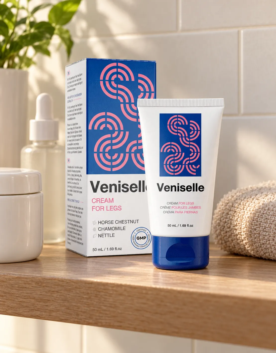 Veniselle — the package in everyday use