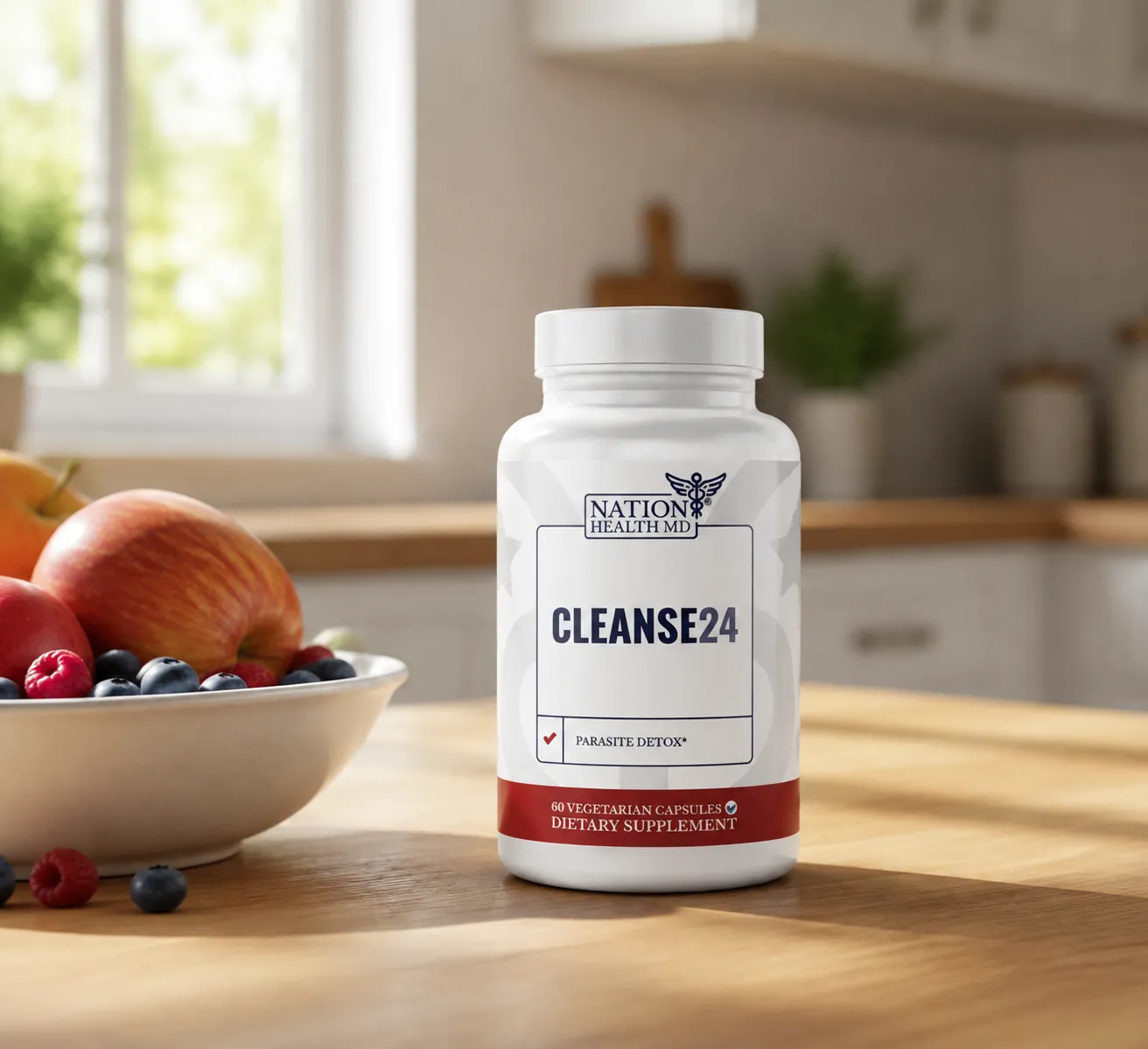 Cleanse 24 VSL — the package in everyday use
