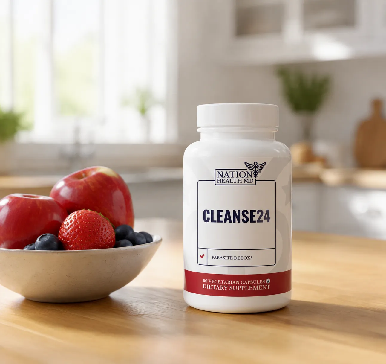 Cleanse 24 — the package in everyday use