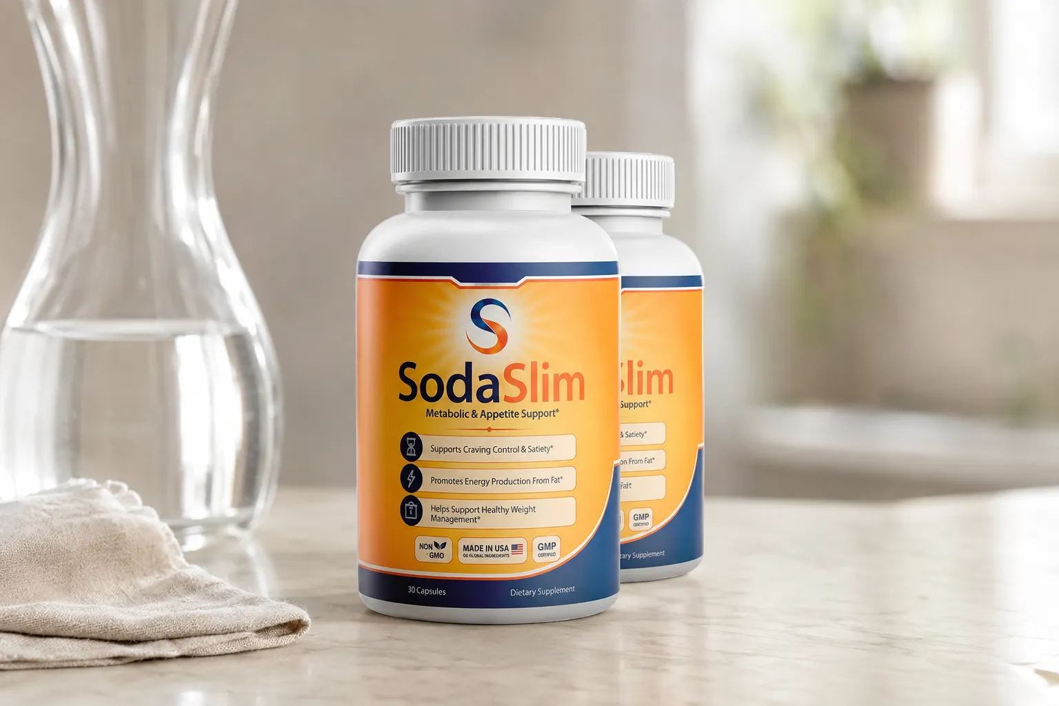 SodaSlim — the package in everyday use